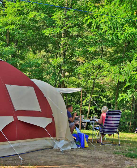 emplacement de camping