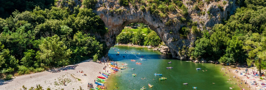 Ardeche en canoe